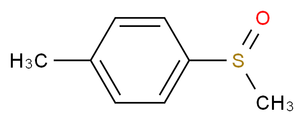 Methyl 4-methylphenyl sulphoxide_分子结构_CAS_934-72-5)