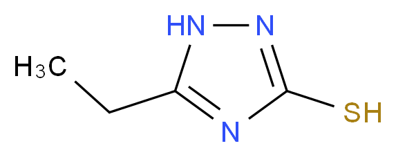 5-Ethyl-1H-1,2,4-triazole-3-thiol_分子结构_CAS_7271-45-6)