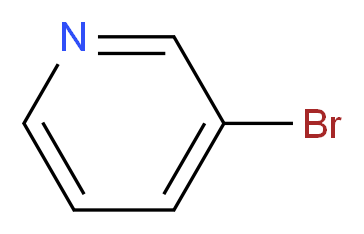 3-bromopyridine_分子结构_CAS_626-55-1