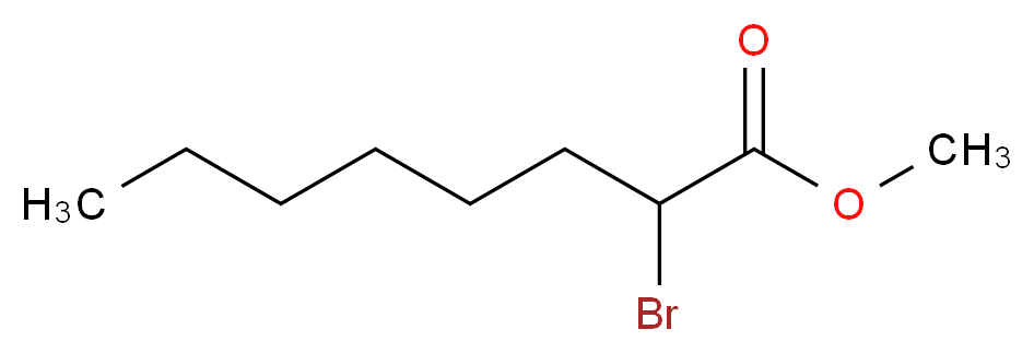 Methyl 2-bromooctanoate_分子结构_CAS_5445-22-7)