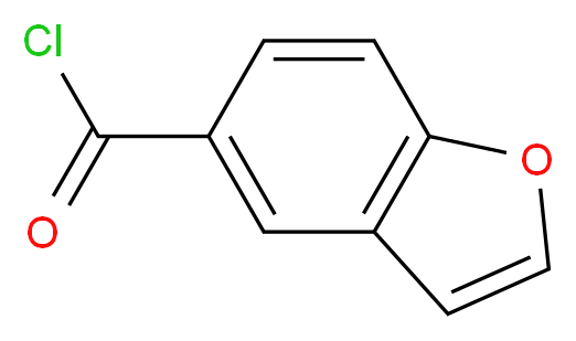 1-benzofuran-5-carbonyl chloride_分子结构_CAS_56540-70-6)