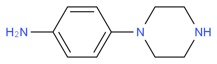 1-(4-AMINOPHENYL)PIPERAZINE_分子结构_CAS_67455-41-8)