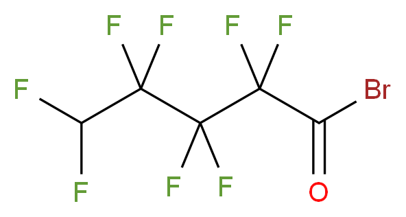 5H-Octafluoropentanoyl bromide 97%_分子结构_CAS_)