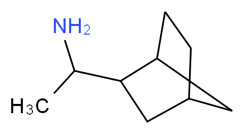 1-{bicyclo[2.2.1]heptan-2-yl}ethan-1-amine_分子结构_CAS_24520-60-3