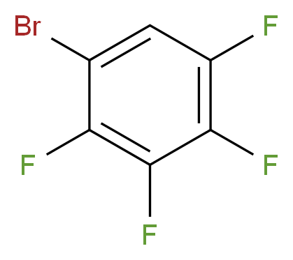 1-Bromo-2,3,4,5-tetrafluorobenzene_分子结构_CAS_1074-91-5)