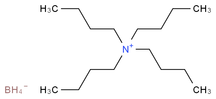 四正丁基硼氢化铵_分子结构_CAS_33725-74-5)