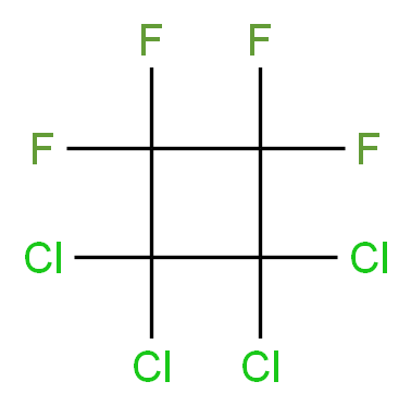 1,1,2,2-四氯四氟环丁烷_分子结构_CAS_336-50-5)