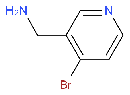 (4-bromopyridin-3-yl)methanamine_分子结构_CAS_1060805-63-1)