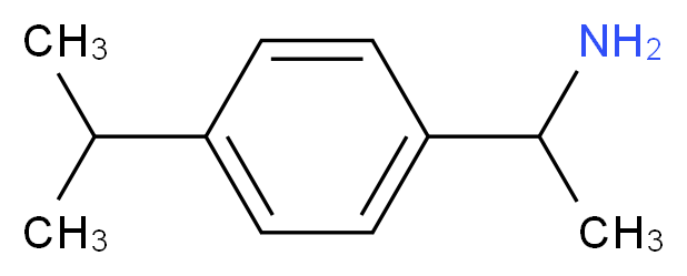 1-(4-Isopropyl-phenyl)-ethylamine_分子结构_CAS_73441-43-7)