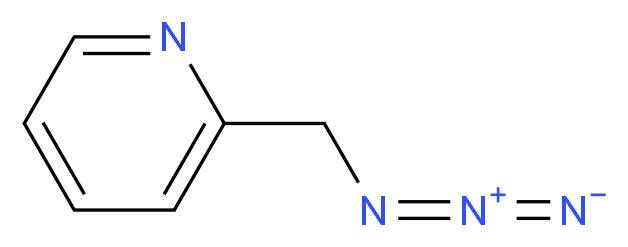 2-(Azidomethyl)pyridine_分子结构_CAS_609770-35-6)