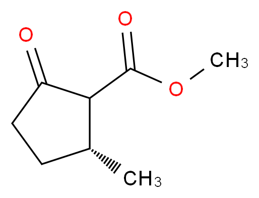 (2R)-Methyl 2-methyl-5-oxocyclopentanecarboxylate_分子结构_CAS_92344-02-0)