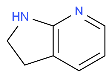 1H,2H,3H-pyrrolo[2,3-b]pyridine_分子结构_CAS_)