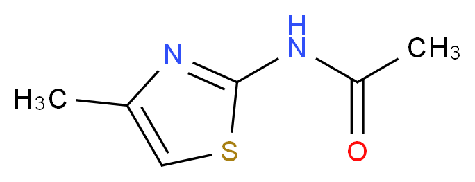 N-(4-Methylthiazol-2-yl)acetamide_分子结构_CAS_7336-51-8)