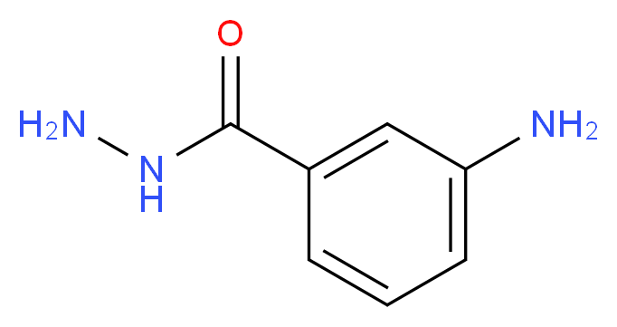 3-氨基苯甲酰肼_分子结构_CAS_14062-34-1)