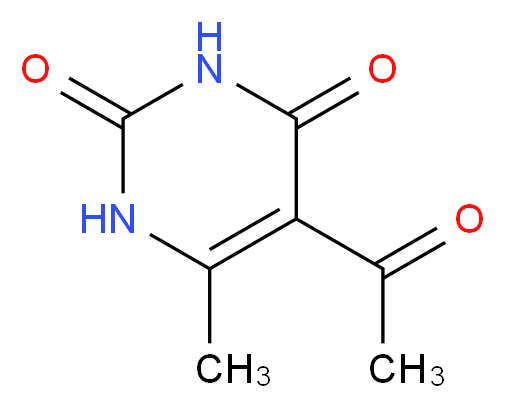 5-acetyl-6-methylpyrimidine-2,4(1H,3H)-dione_分子结构_CAS_22293-60-3)