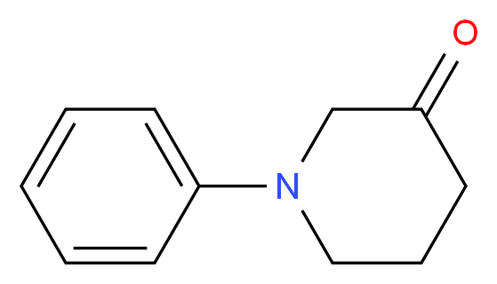 1-Phenylpiperidin-3-one_分子结构_CAS_148494-90-0)