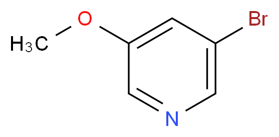 3-Bromo-5-methoxypyridine_分子结构_CAS_50720-12-2)