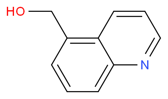 quinolin-5-ylmethanol_分子结构_CAS_16178-42-0