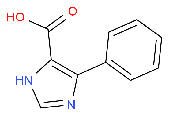 4-phenyl-1H-imidazole-5-carboxylic acid_分子结构_CAS_802052-58-0