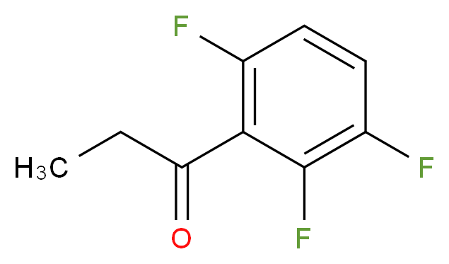 1-(2,3,6-trifluorophenyl)propan-1-one_分子结构_CAS_243666-18-4