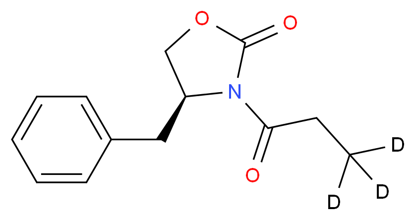 (S)-4-Benzyl-3-propionyl-2-oxazolidinone-d3_分子结构_CAS_156451-08-0)