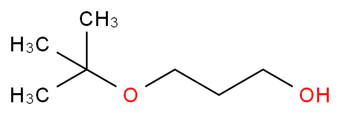 3-(tert-butoxy)propan-1-ol_分子结构_CAS_80783-53-5