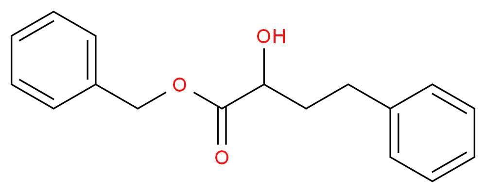 benzyl 2-hydroxy-4-phenylbutanoate_分子结构_CAS_109684-03-9