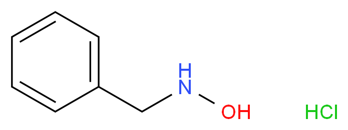 N-benzylhydroxylamine hydrochloride_分子结构_CAS_29601-98-7