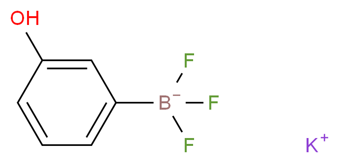 3-羟基苯基三氟硼酸钾_分子结构_CAS_871231-45-7)