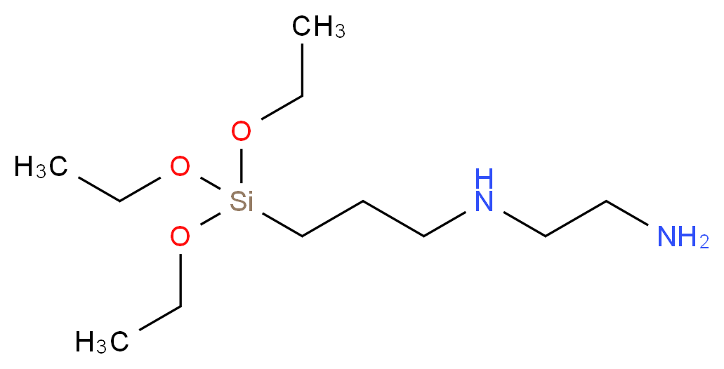 N-(2-Aminoethyl)-3-aminopropyltriethoxysilane_分子结构_CAS_5089-72-5)
