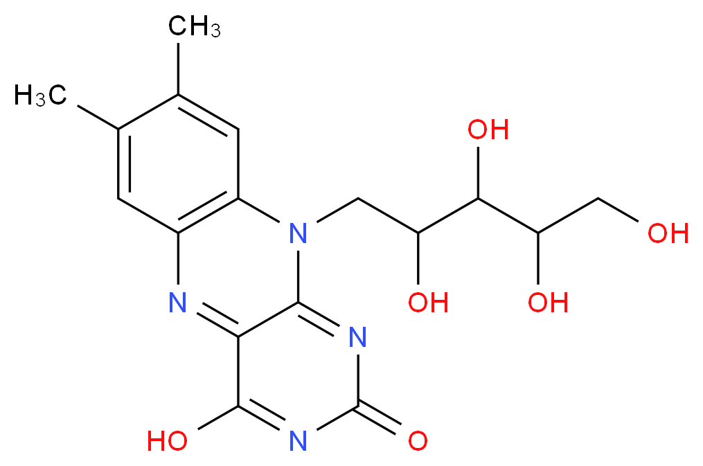 CAS_83-88-5 molecular structure