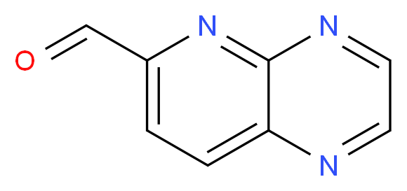 pyrido[2,3-b]pyrazine-6-carbaldehyde_分子结构_CAS_874279-16-0