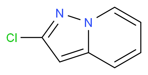2-Chloropyrazolo[1,5-a]pyridine_分子结构_CAS_60637-33-4)