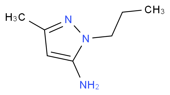 5-Methyl-2-propyl-2H-pyrazol-3-ylamine_分子结构_CAS_3524-34-3)