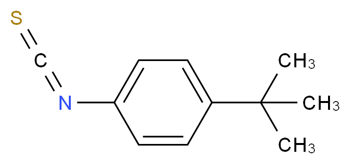 4-tert-Butylphenyl isothiocyanate_分子结构_CAS_19241-24-8)