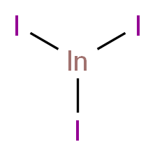 碘化铟(III)_分子结构_CAS_13510-35-5)