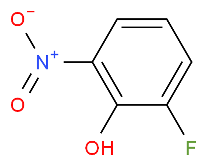 2-Fluoro-6-nitrophenol 98%_分子结构_CAS_1526-17-6)