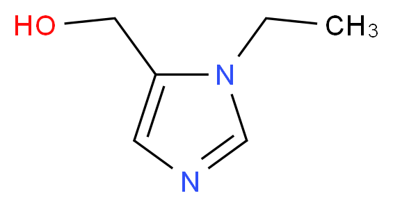 (1-ethyl-1H-imidazol-5-yl)methanol_分子结构_CAS_215872-62-1)