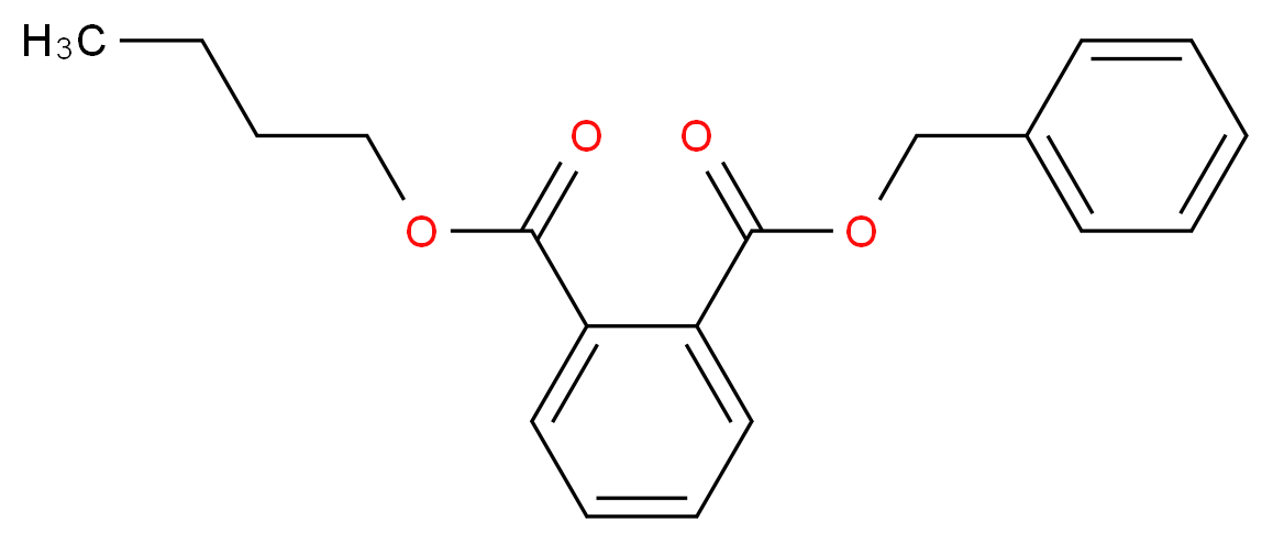 邻苯二甲酸苄基丁基酯_分子结构_CAS_85-68-7)