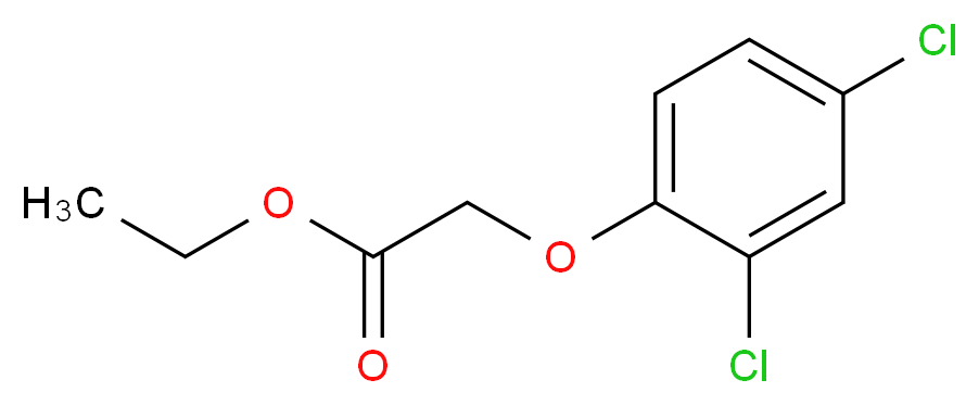 Ethyl 2,4-dichlorophenoxyacetate_分子结构_CAS_533-23-3)