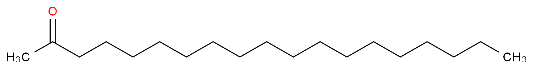 nonadecan-2-one_分子结构_CAS_629-66-3