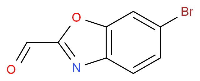 6-bromo-1,3-benzoxazole-2-carbaldehyde_分子结构_CAS_944898-79-7