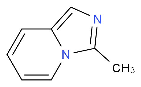 3-methylimidazo[1,5-a]pyridine_分子结构_CAS_6558-63-0