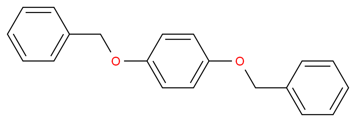 1,4-二苄氧基苯_分子结构_CAS_621-91-0)