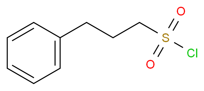 3-Phenyl-propane-1-sulfonyl chloride_分子结构_CAS_63014-04-0)