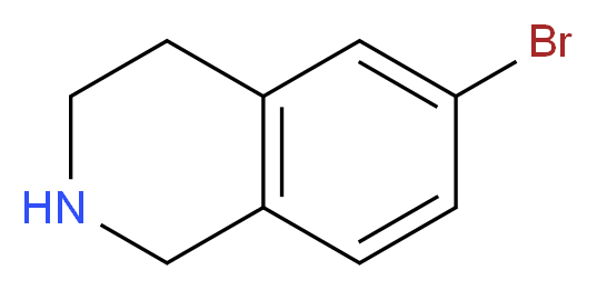 6-bromo-1,2,3,4-tetrahydroisoquinoline_分子结构_CAS_226942-29-6