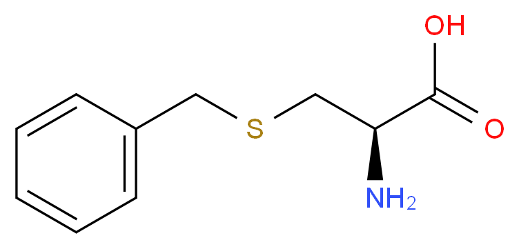 S-苄基-L-半胱氨酸_分子结构_CAS_3054-01-1)