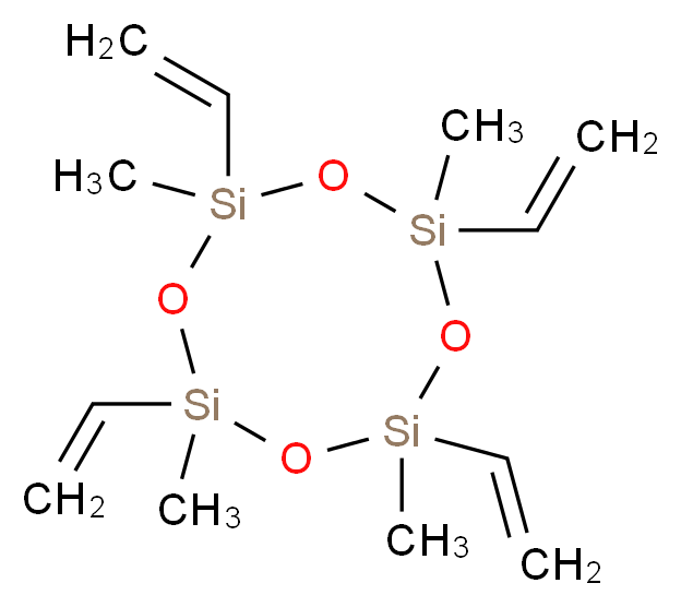 2,4,6,8-Tetramethyl-2,4,6,8-tetravinyl-1,3,5,7,2,4,6,8-tetraoxatetrasilocane_分子结构_CAS_2554-06-5)