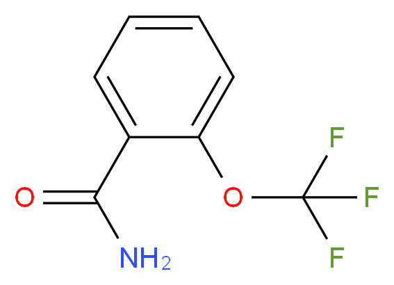 2-(trifluoromethoxy)benzamide_分子结构_CAS_127979-74-2