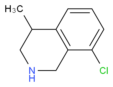 8-chloro-4-methyl-1,2,3,4-tetrahydroisoquinoline_分子结构_CAS_73037-84-0)